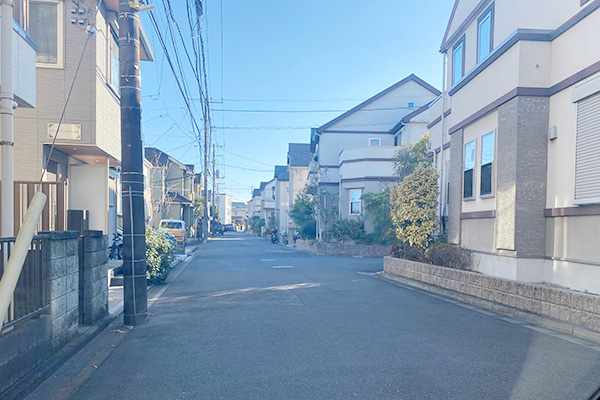 横浜市戸塚区の住宅街